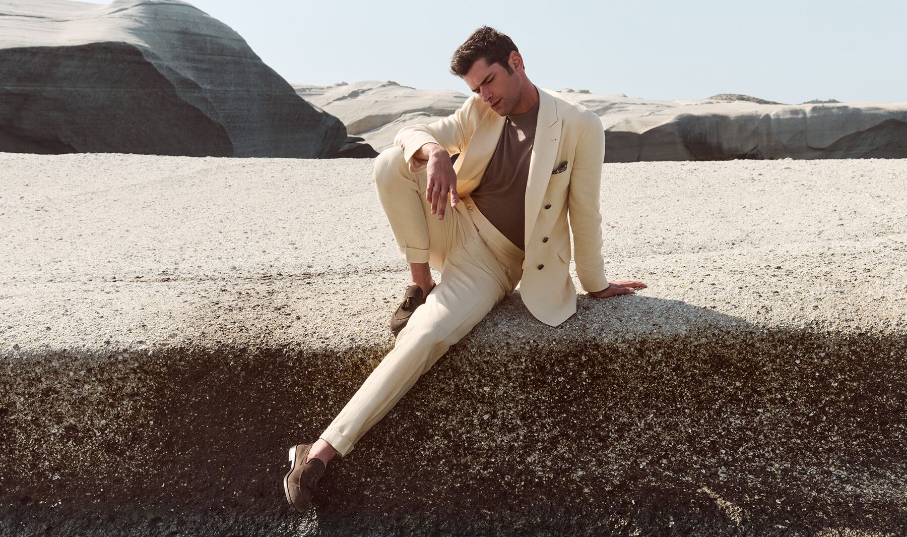 【関税＆送料込み】Brunello Cucinelli 'City Glistening Abst saks-com-brunello-cucinelli-