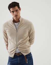 Zip-front Cardigan