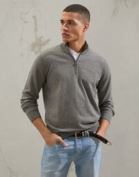 Zip Neck Sweater
