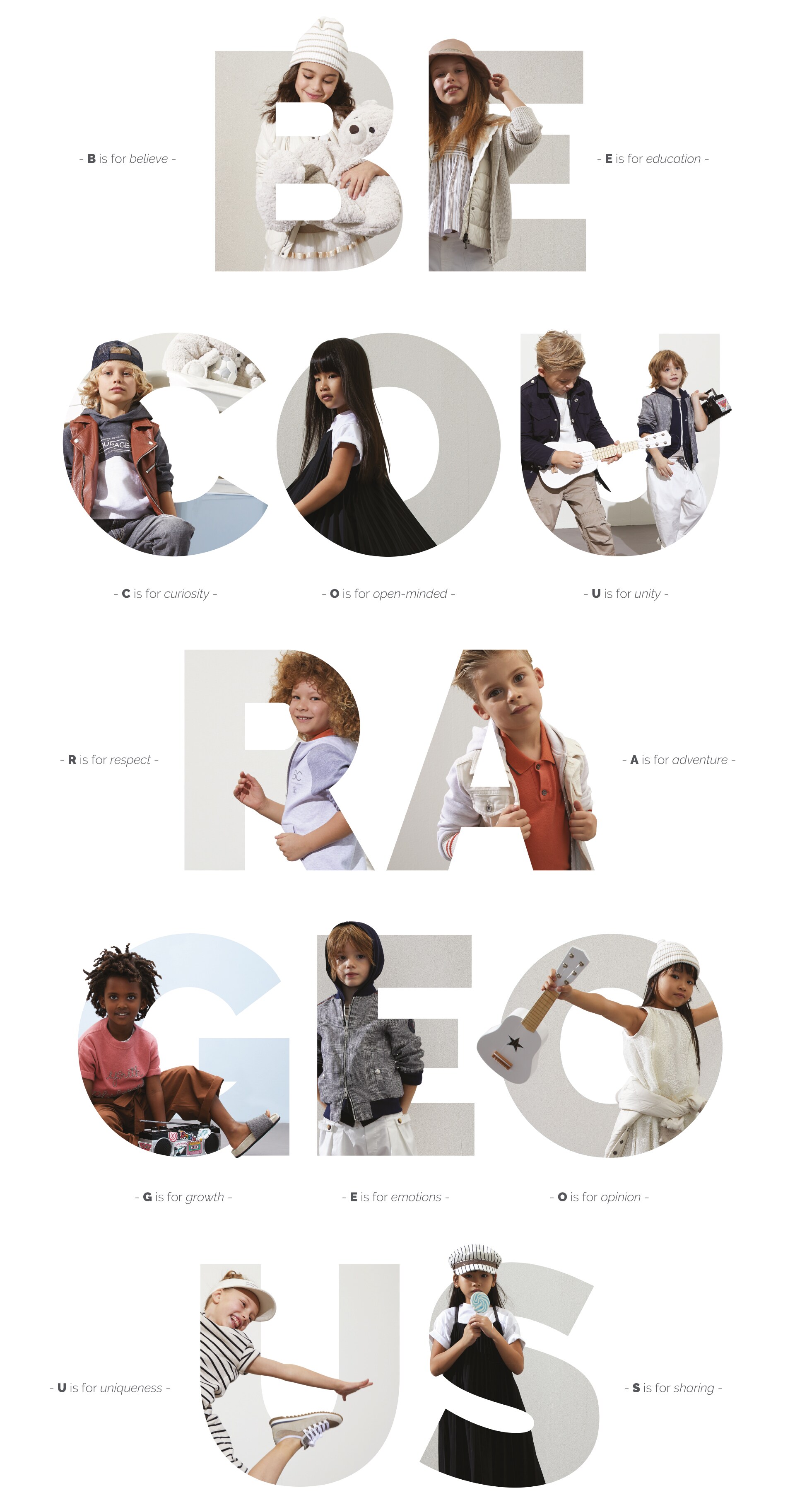 Be Courageous - Kids SS20