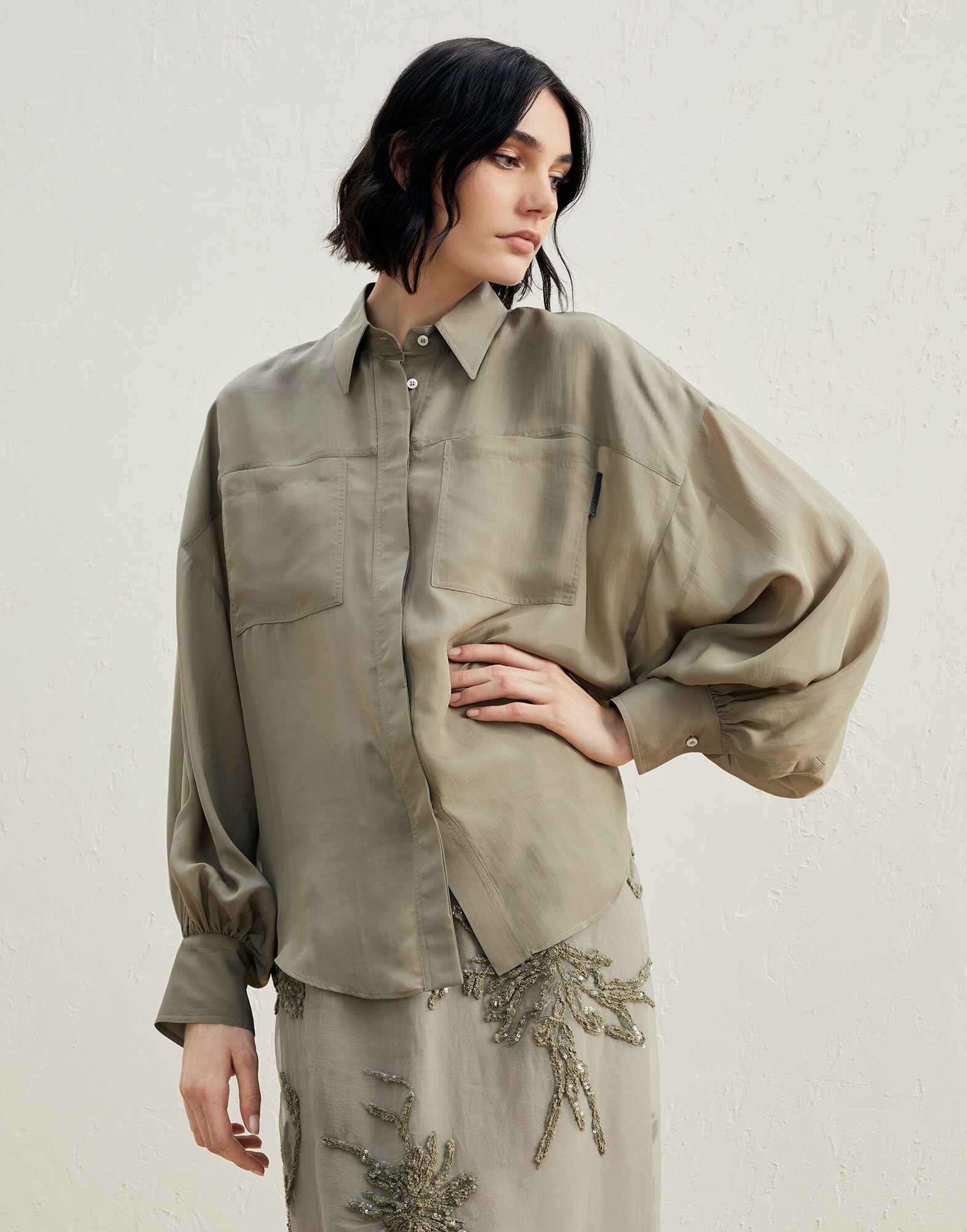 Organza shirt