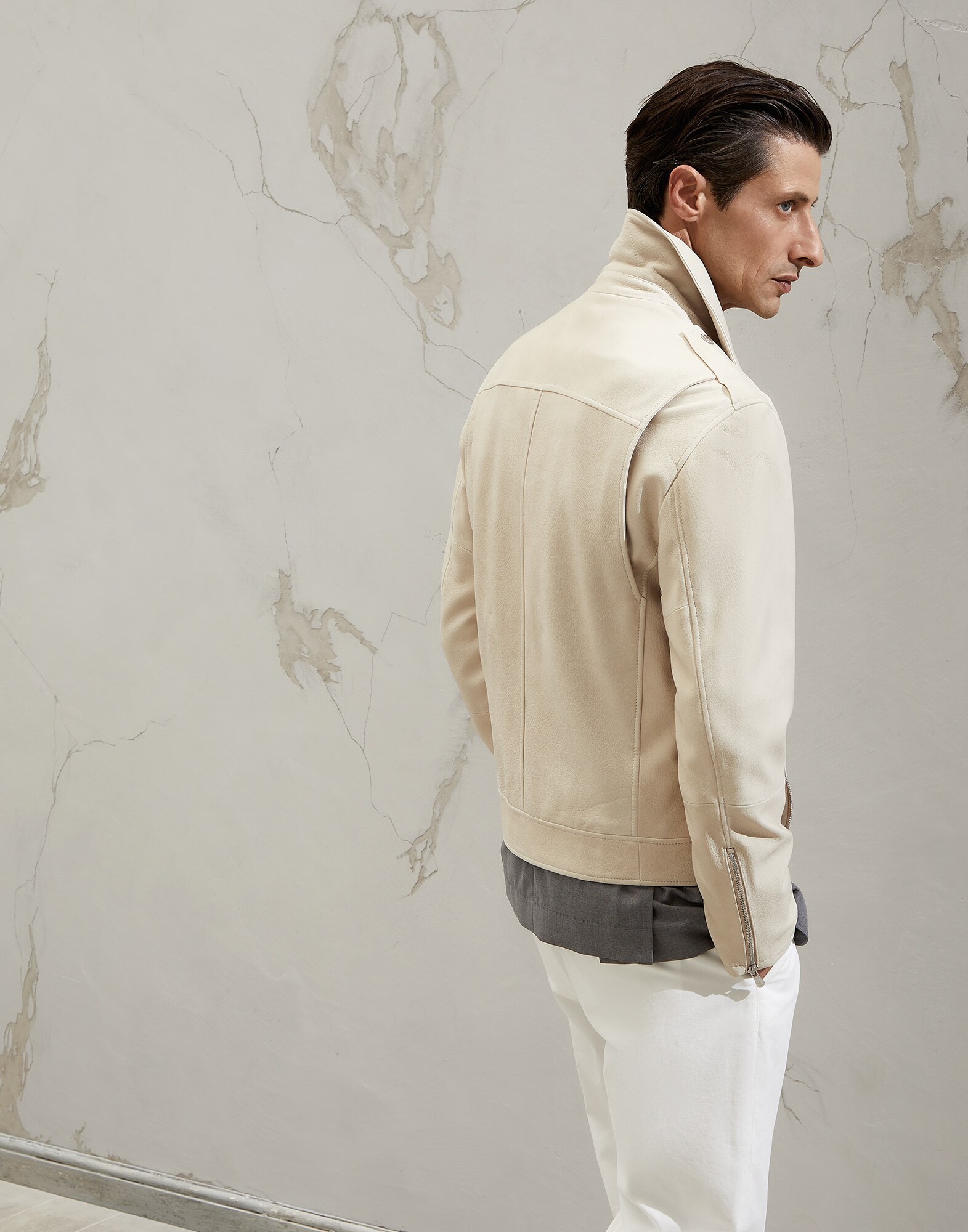 Leather - Back view