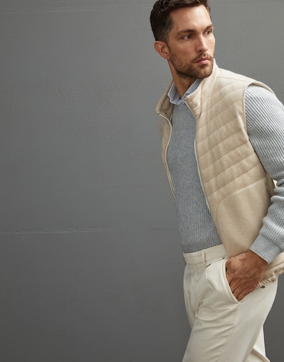 Knit Down Jacket - Editorial view