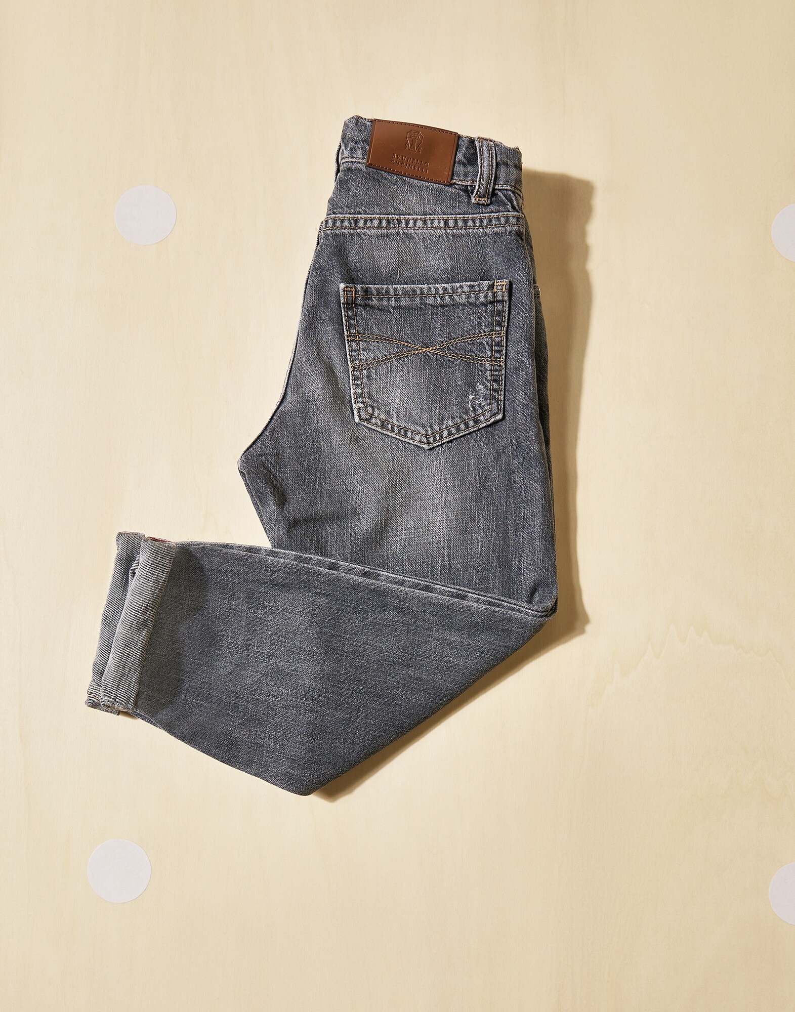 Denim Pants - Back view