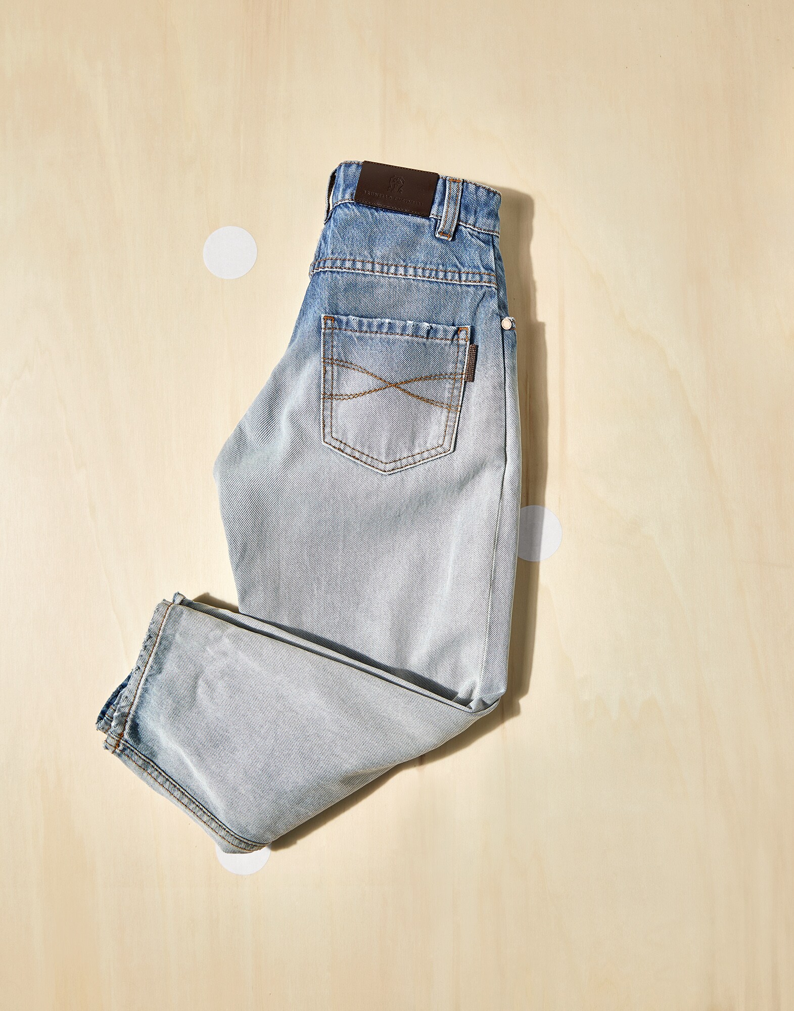 Denim Pants - Back view