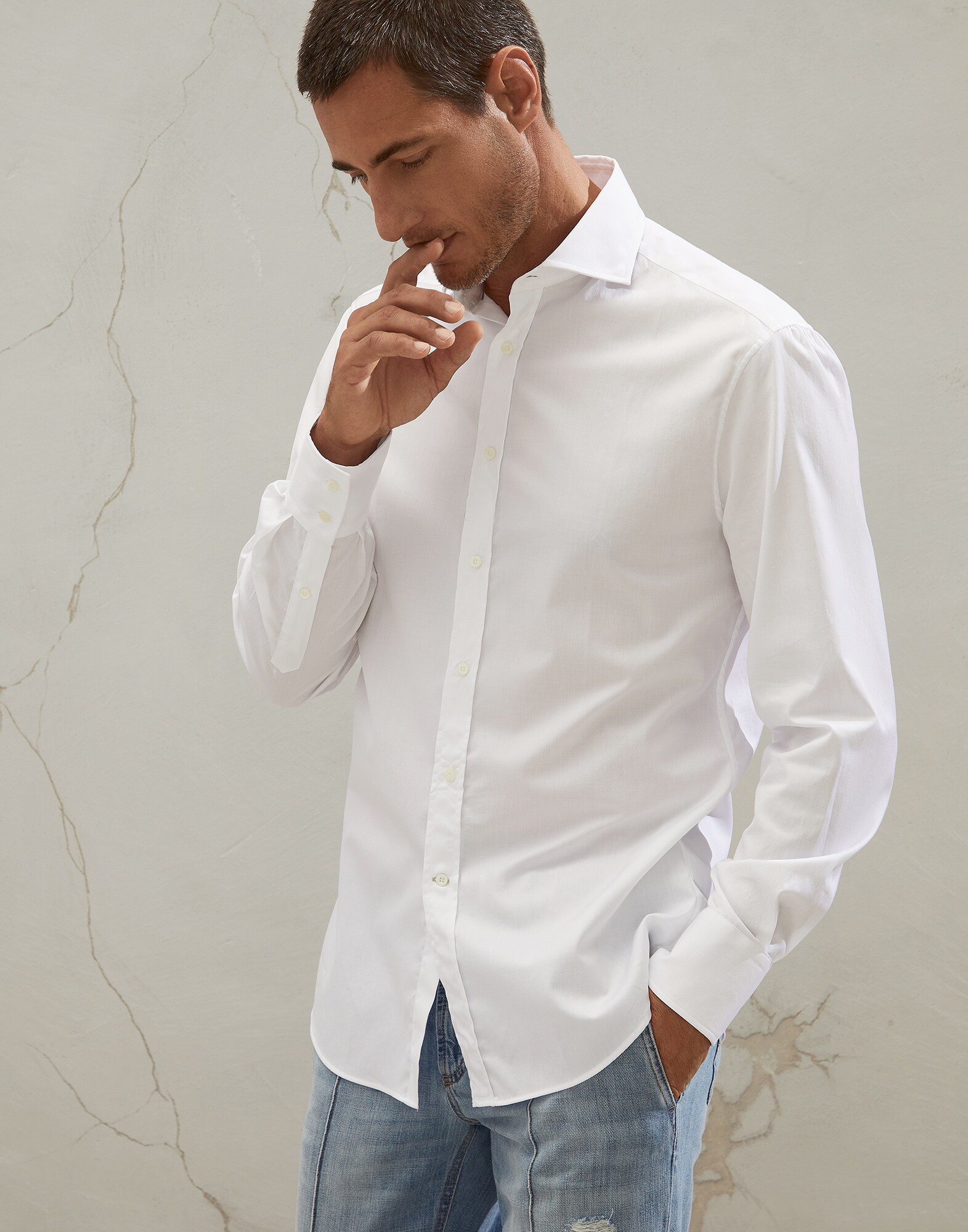 French Collar Shirt - Front view