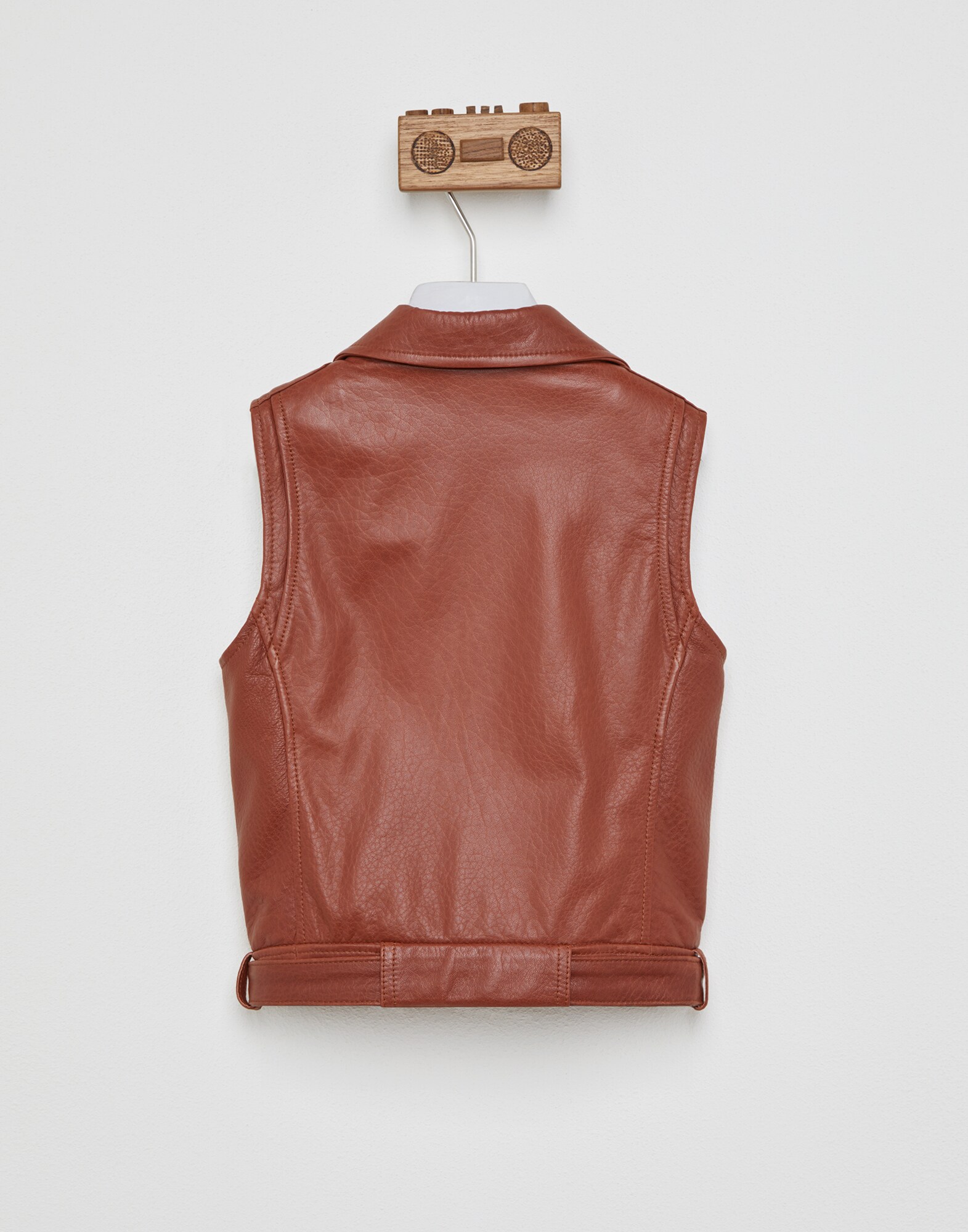 皮革 干邑 男童 1 - Brunello Cucinelli