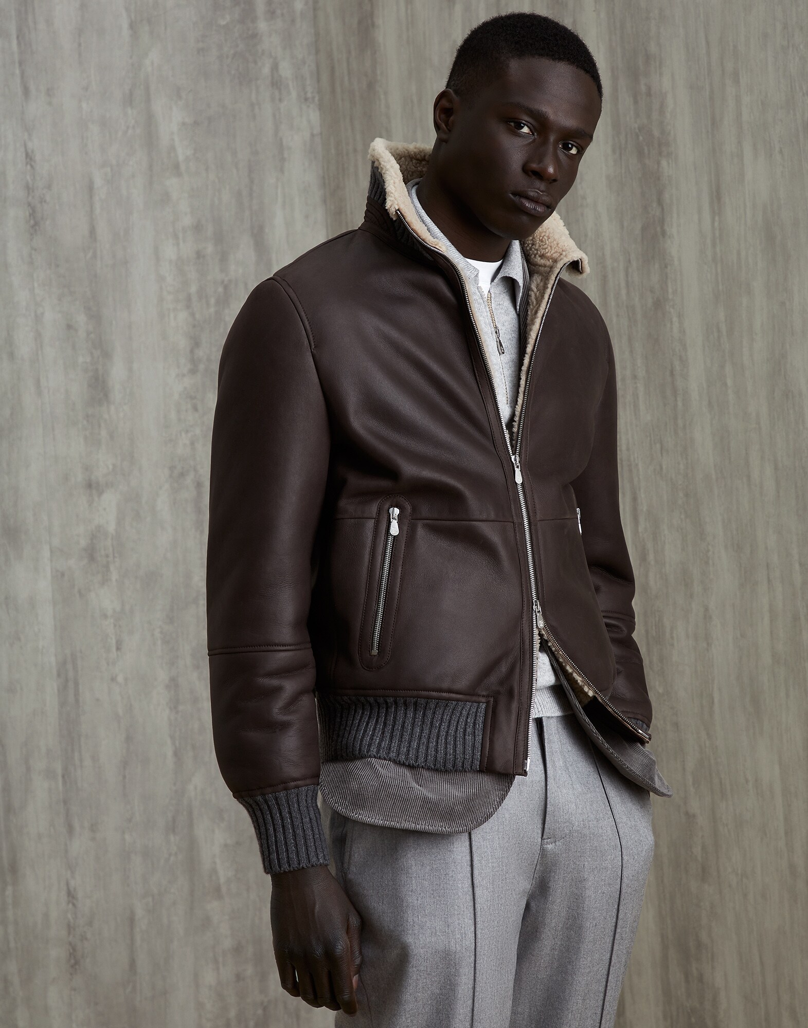 Leather - Front view