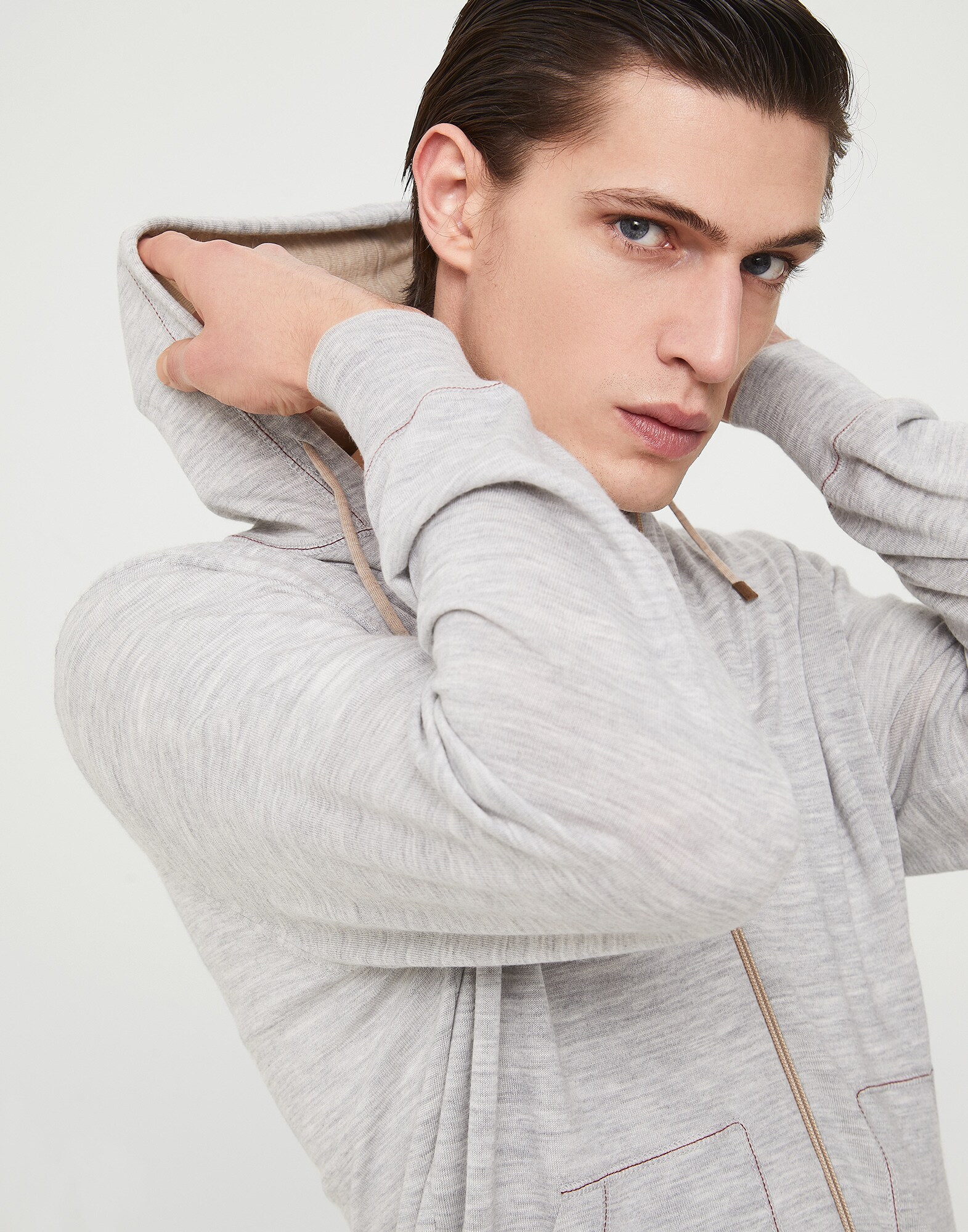 Zip-front Cardigan - Detail view