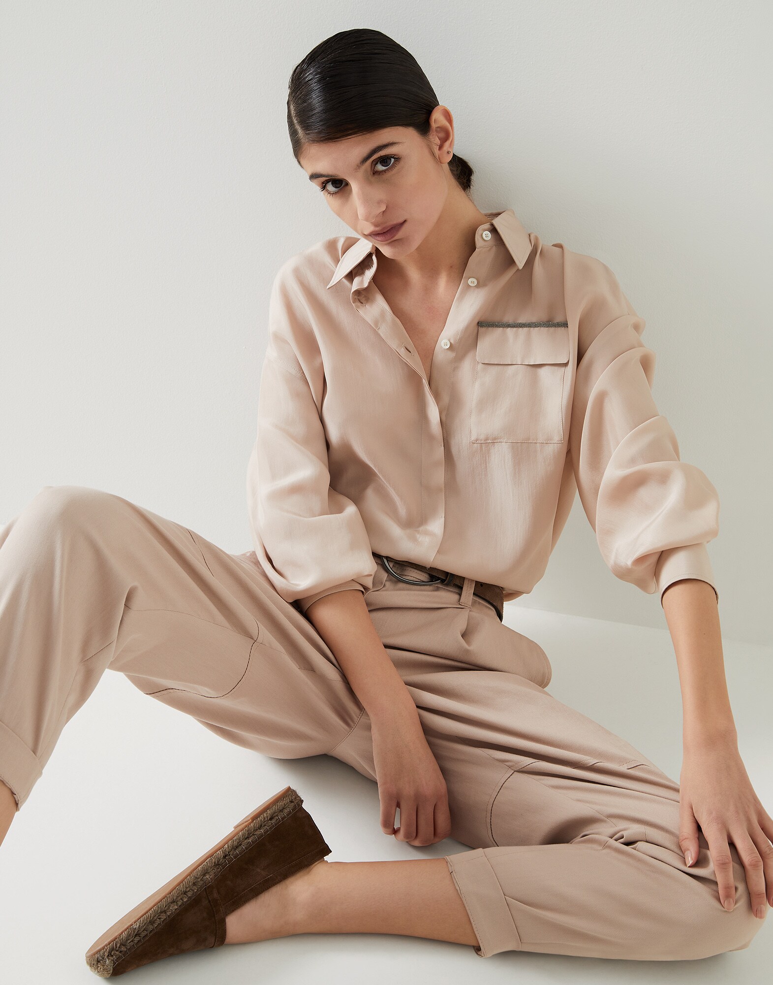 Silk Shirt - Editorial view