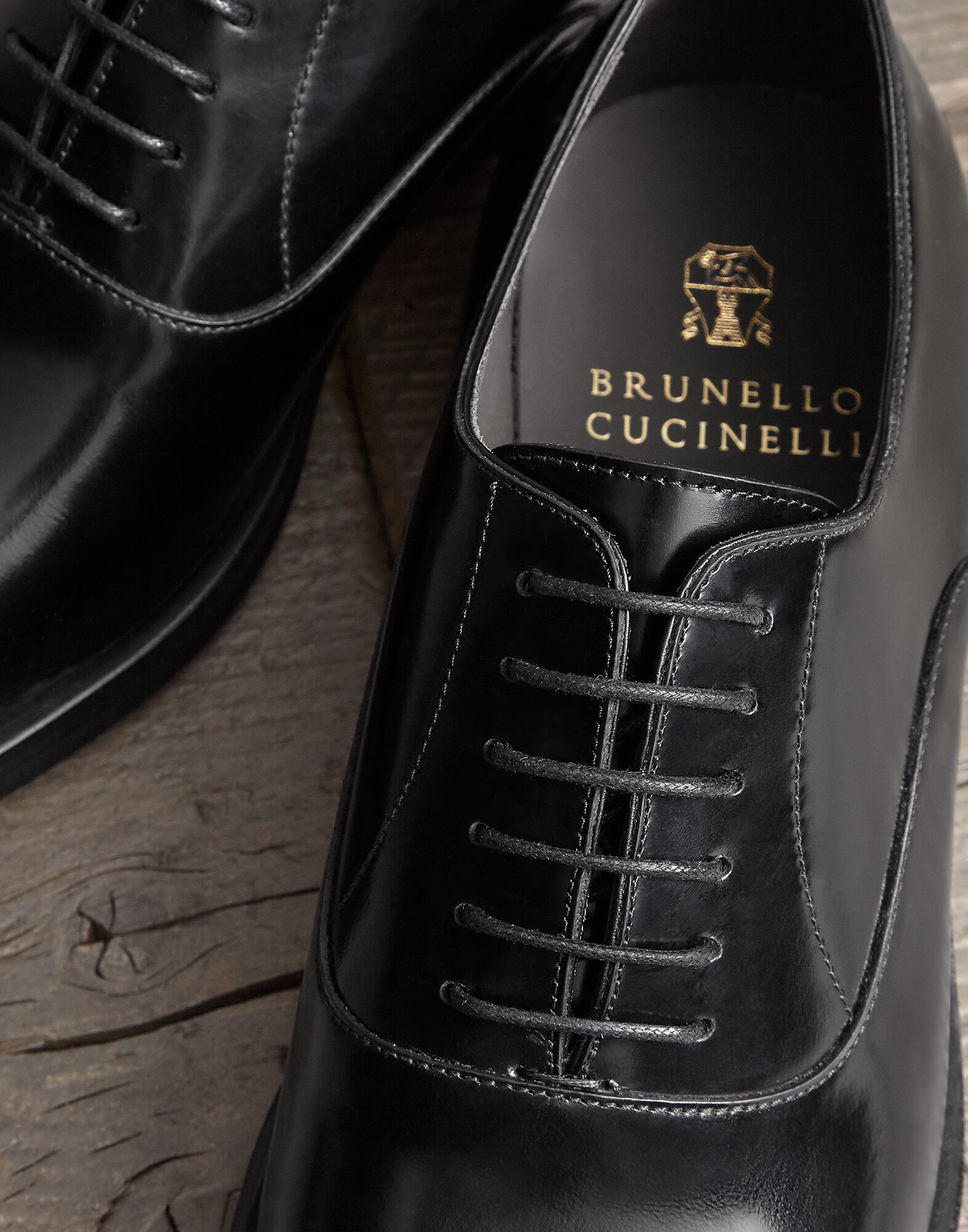 Lace-Ups Black Man 2 - Brunello Cucinelli