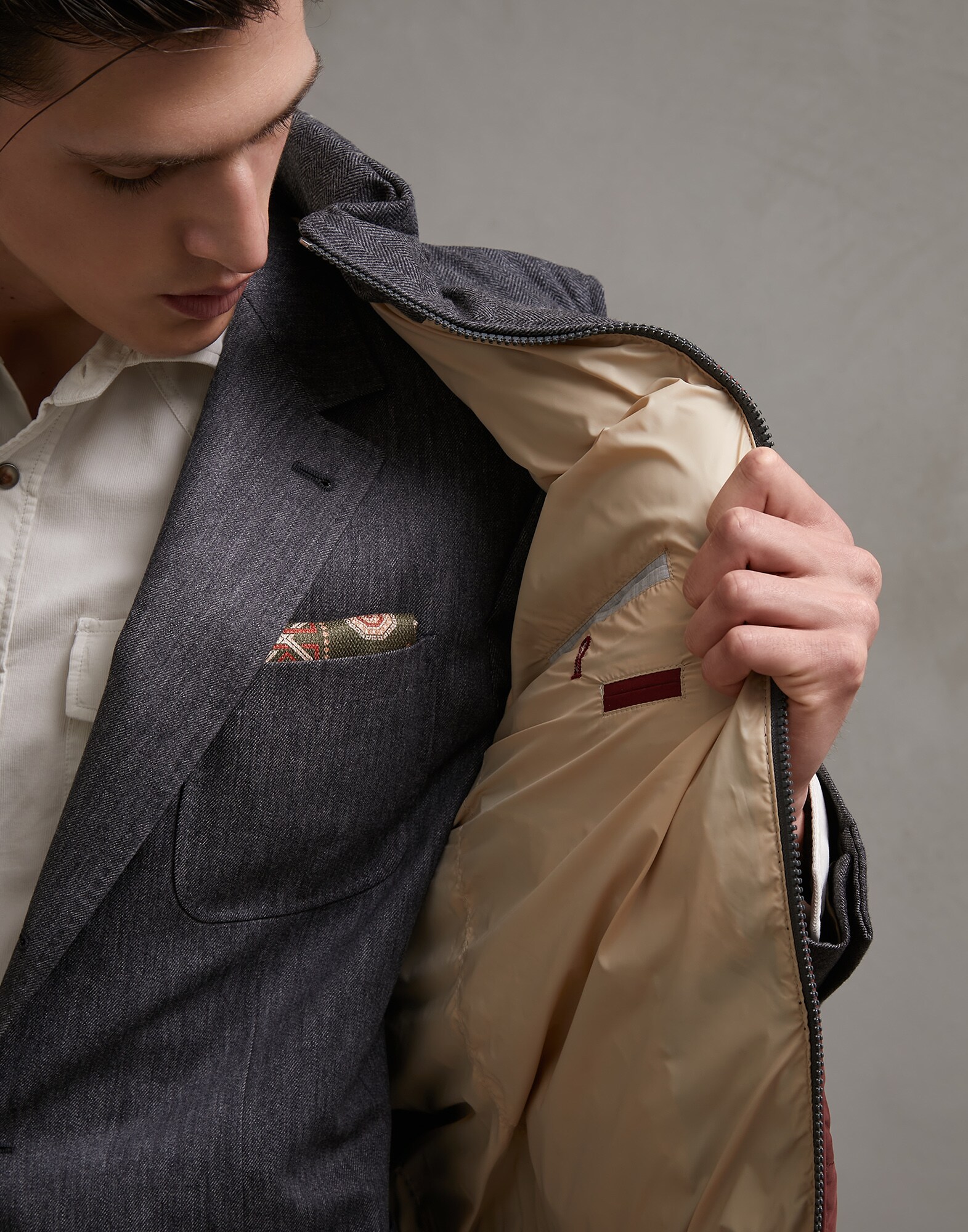 Pocket Square Military Man 2 - Brunello Cucinelli