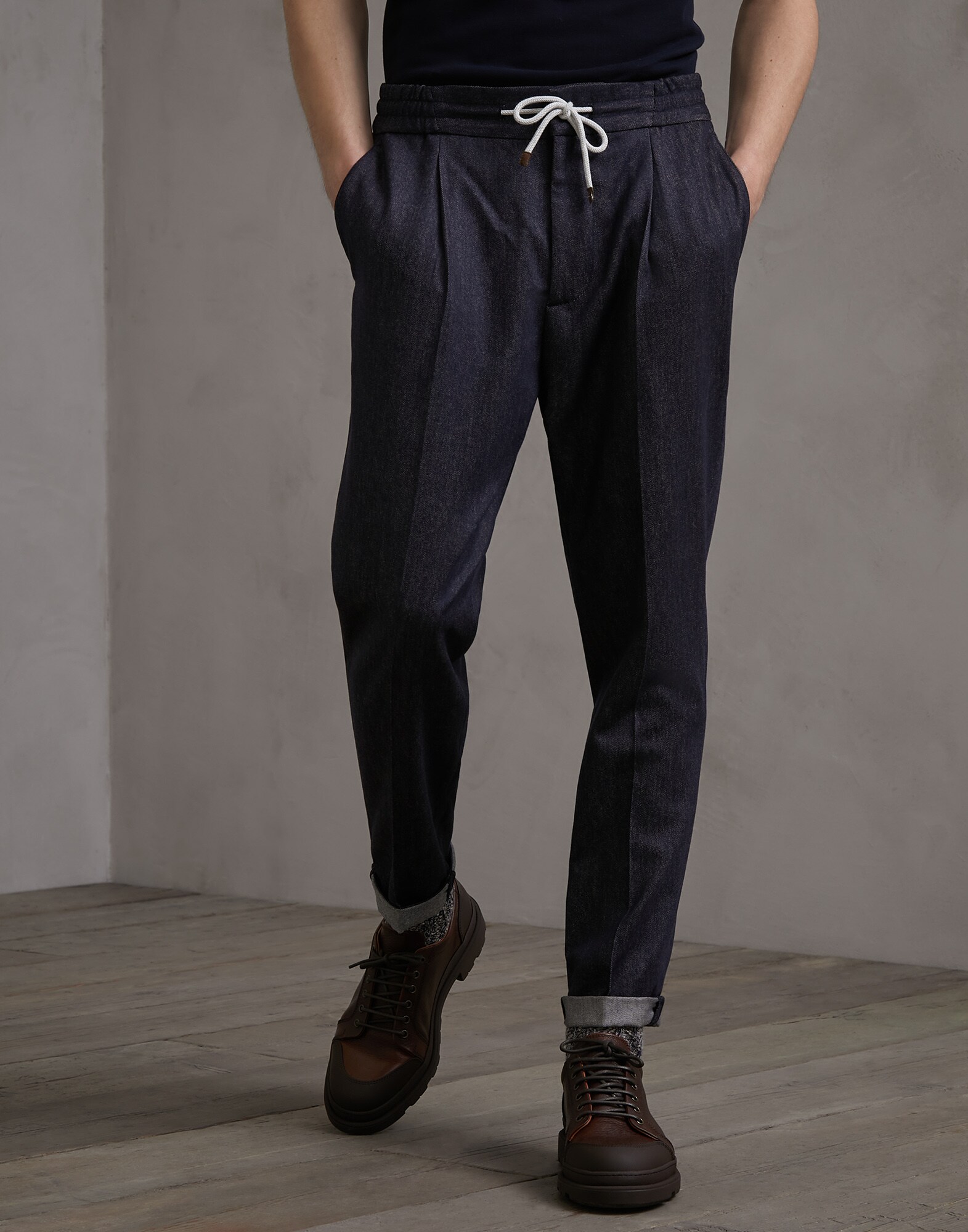 Trousers Denim Man 0 - Brunello Cucinelli