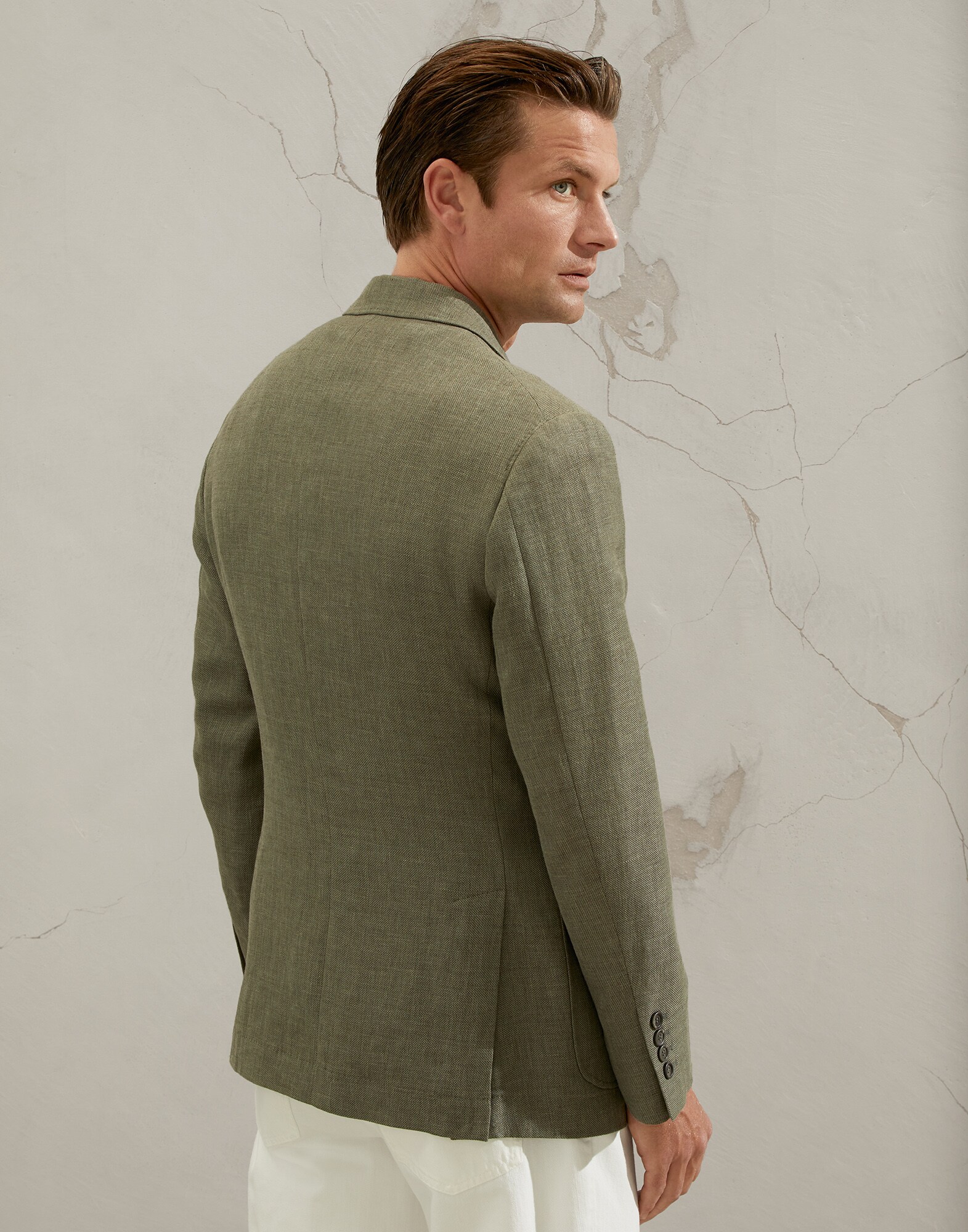 Single Breasted Blazer - Back