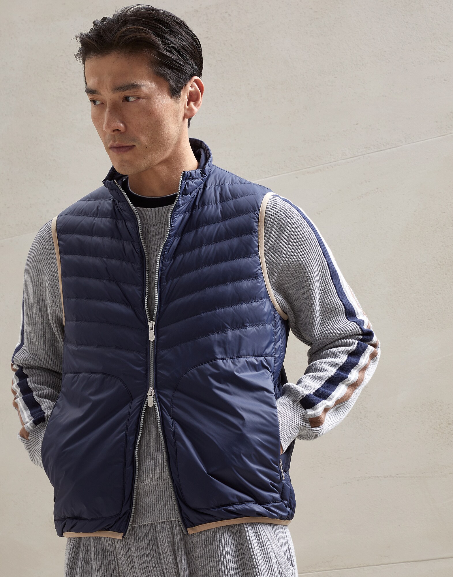 Down Vest - Front view