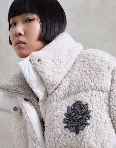Knit Down Jacket - Detail view