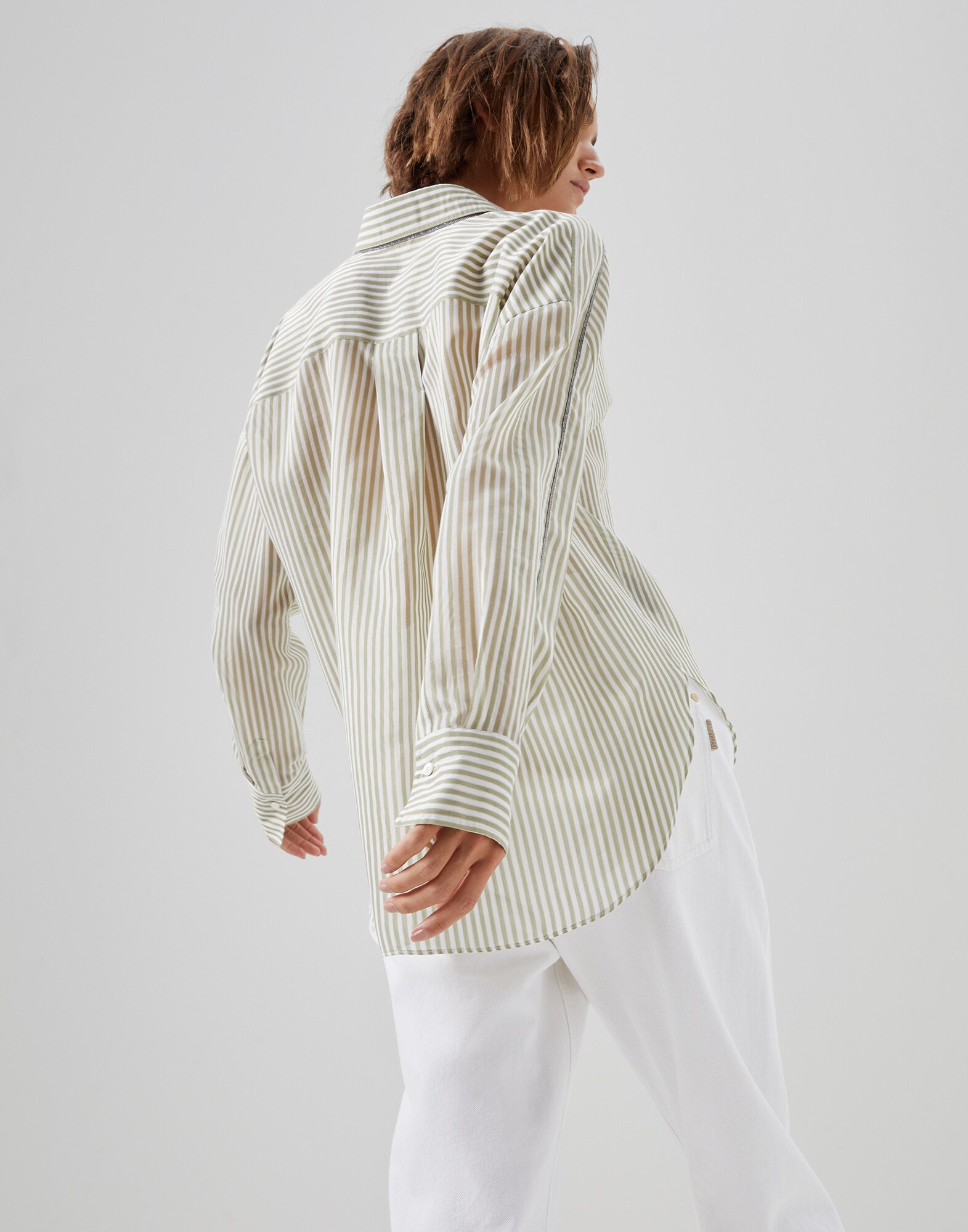 Silk Shirt - Back view