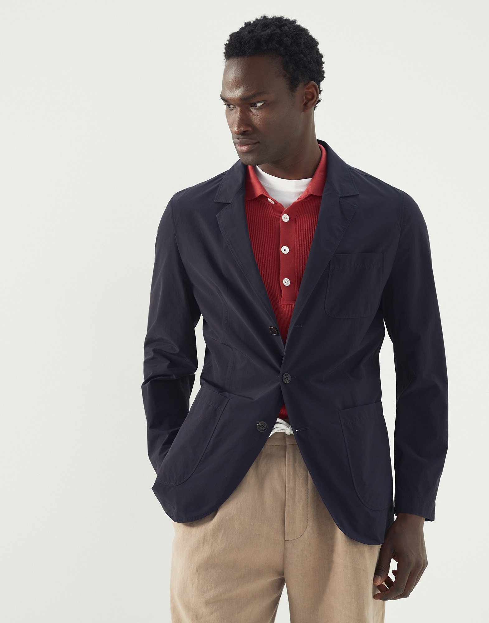 Blazer-style outerwear
