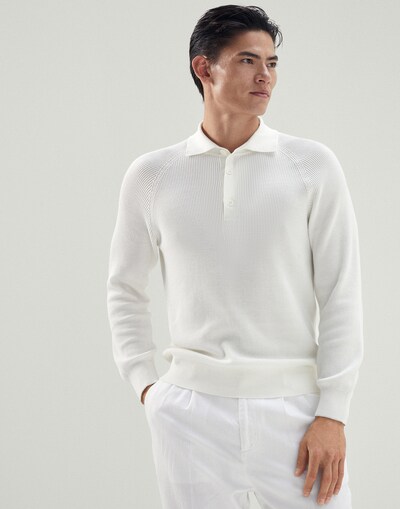 Polo-Style Sweater - Front view