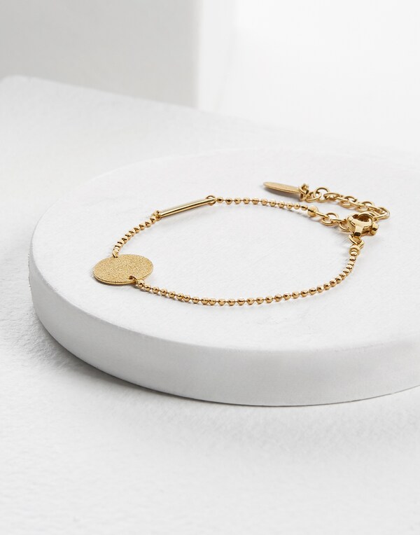 18K Gold bracelet with Diamond Gold Woman - Brunello Cucinelli