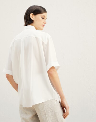 Silk Shirt - Back view