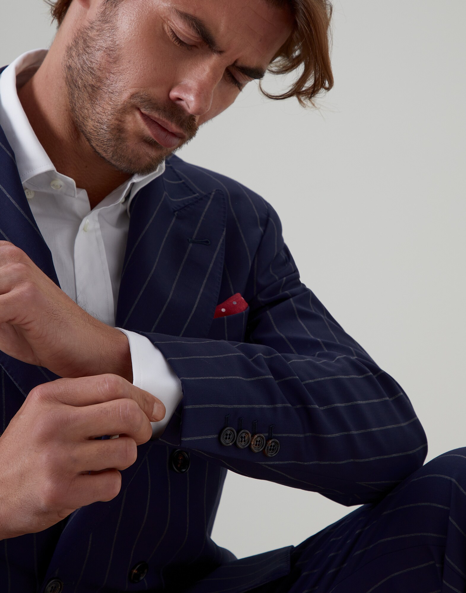 One-and-a-Half-Breasted Blazer - Detail view