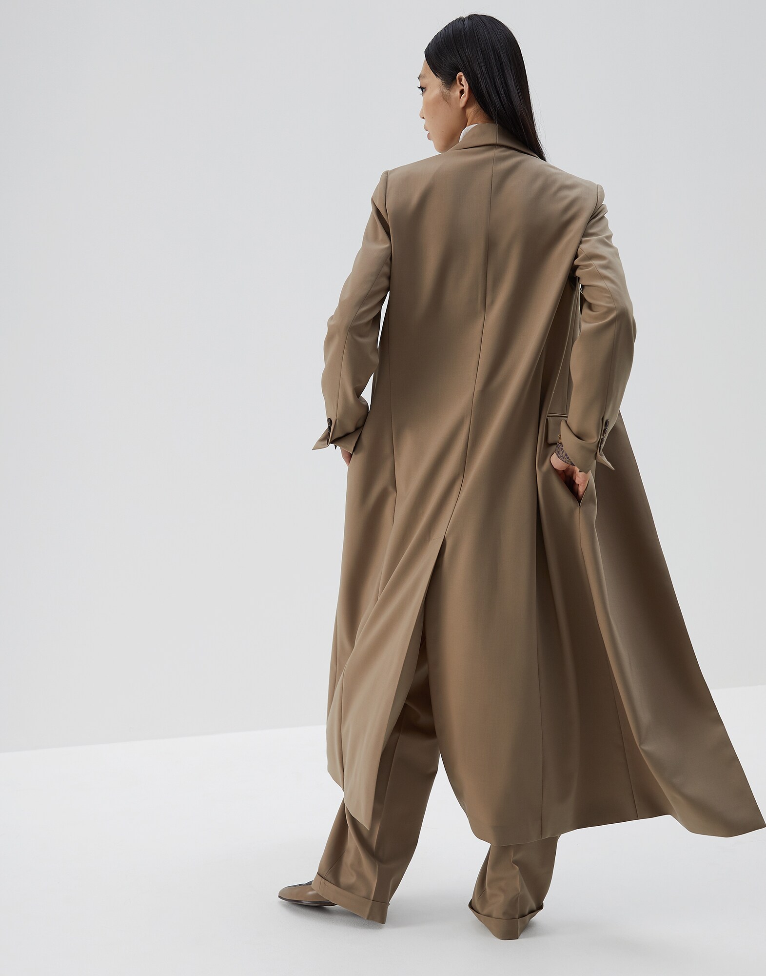 Coat Brown Woman 1 - Brunello Cucinelli