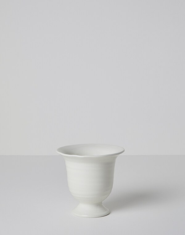 Ceramic vase Milk Lifestyle - Brunello Cucinelli 