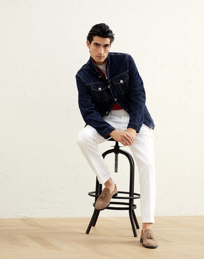 Zip Neck Sweater - Full look