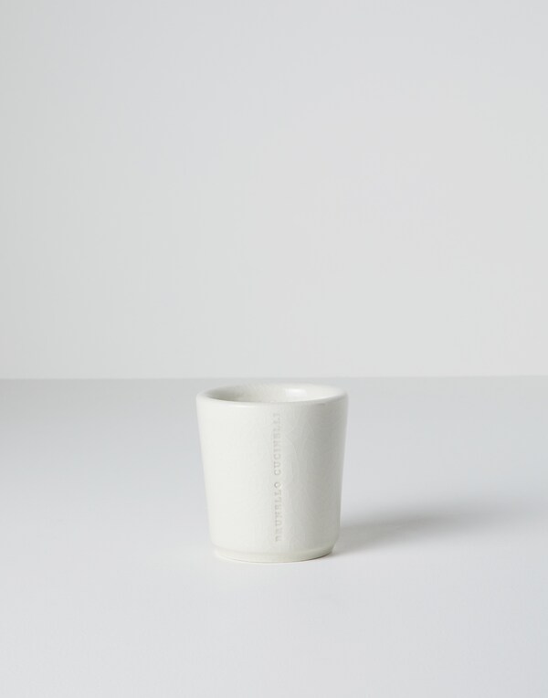 纹片釉罐蜡烛 白色 生活风格 - Brunello Cucinelli 