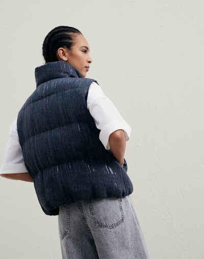 Down Vest - Back view