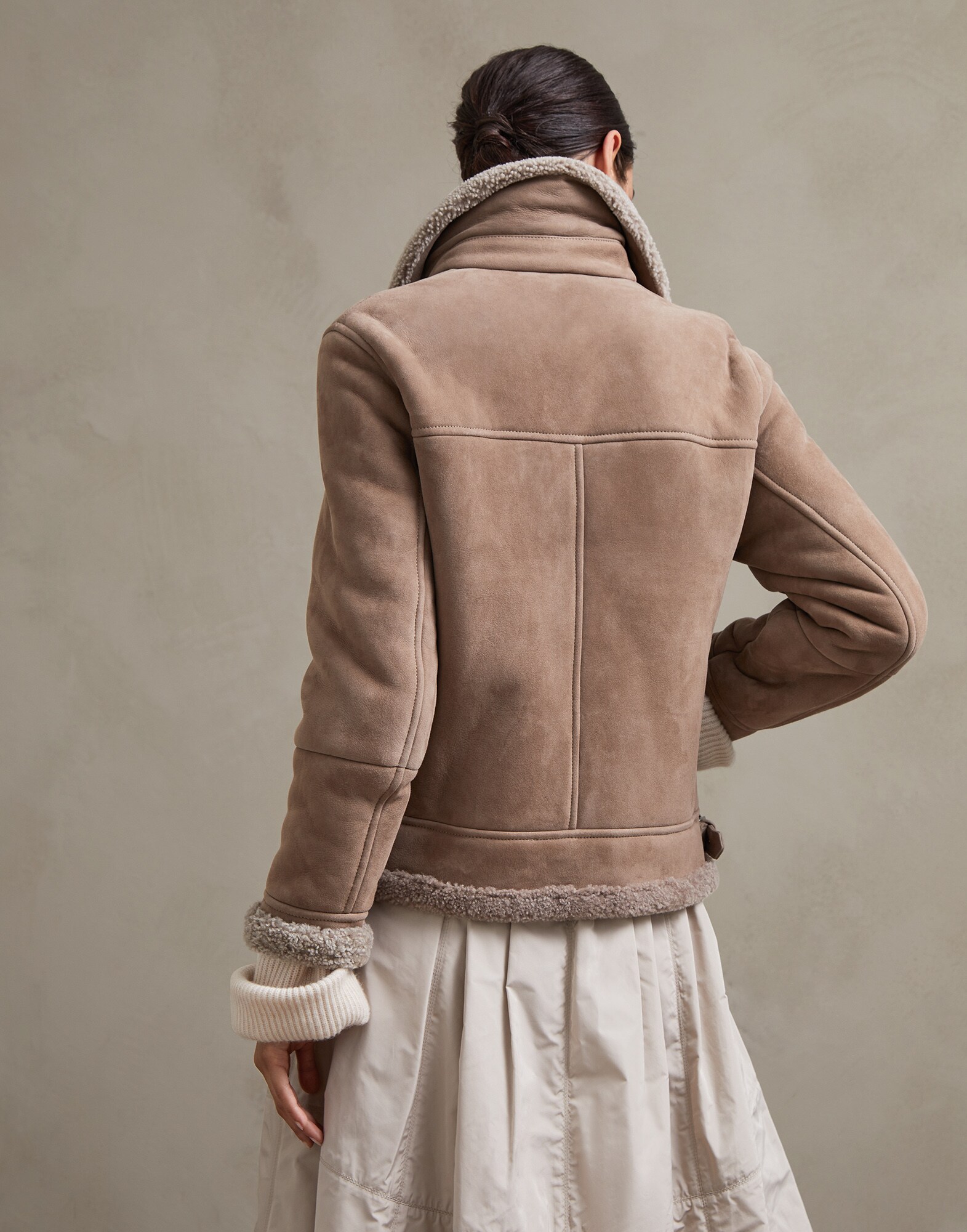 Leather Light Brown Woman 2 - Brunello Cucinelli