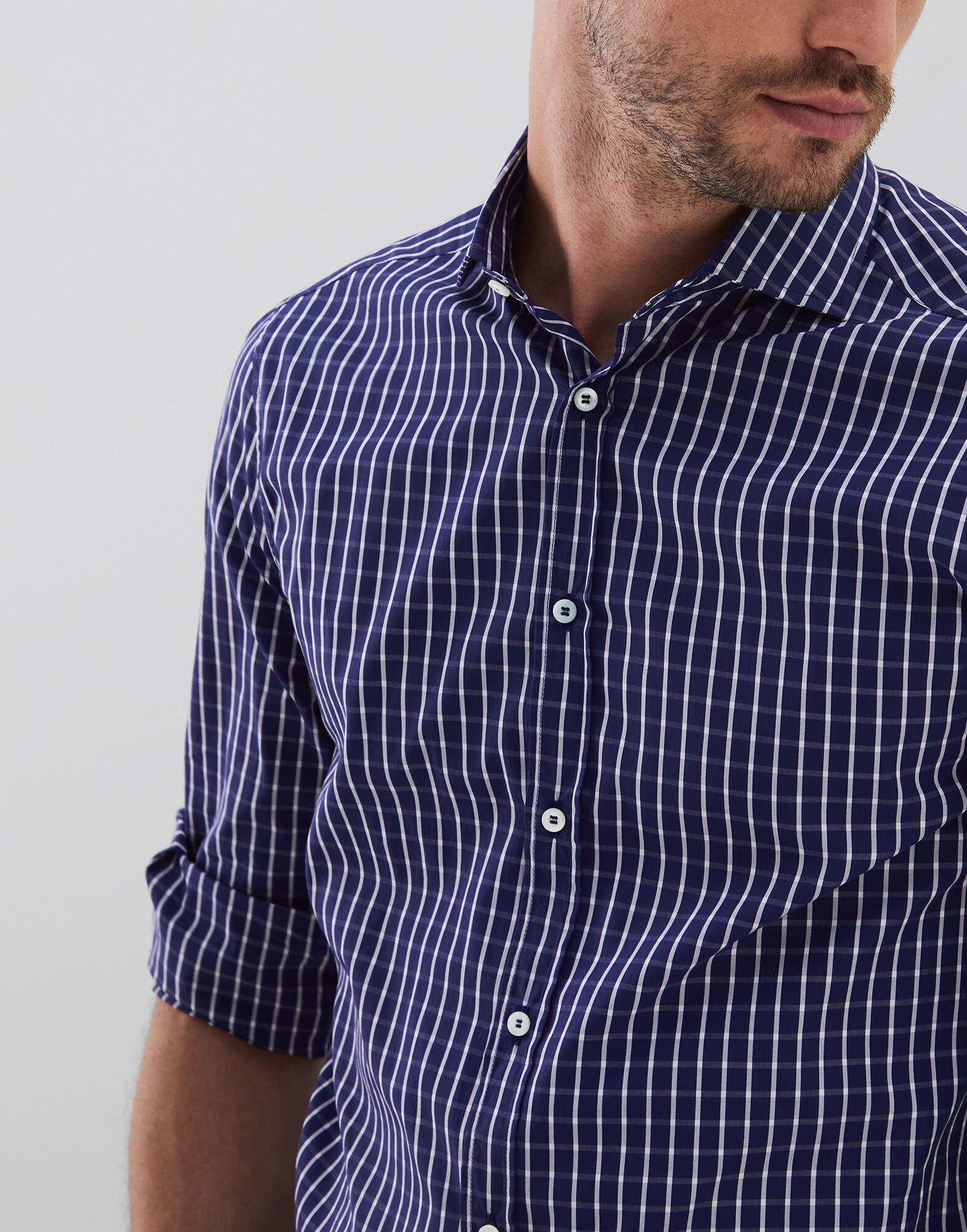 French Collar Shirt - Detail view