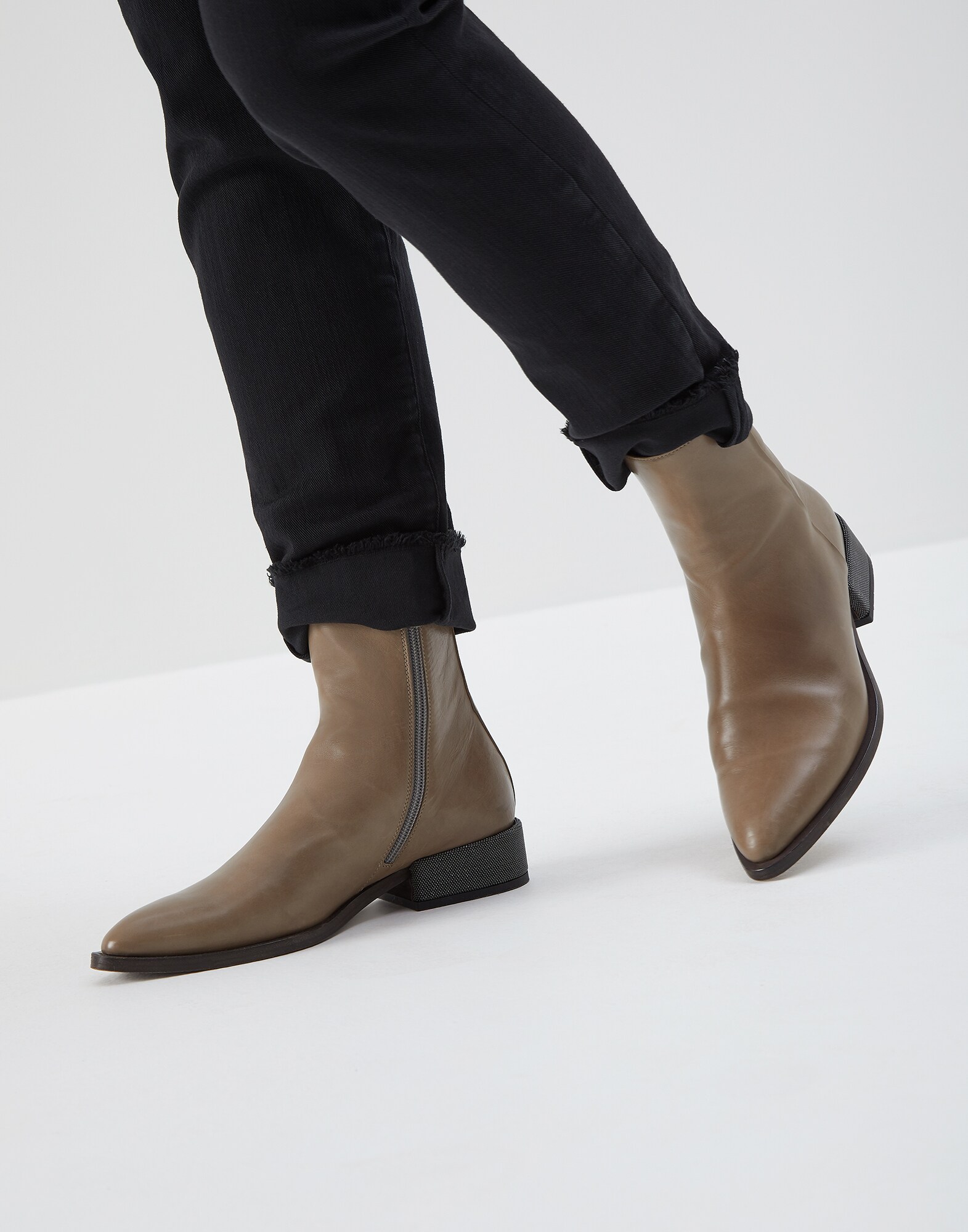 Mid Calf Boots - Editorial view