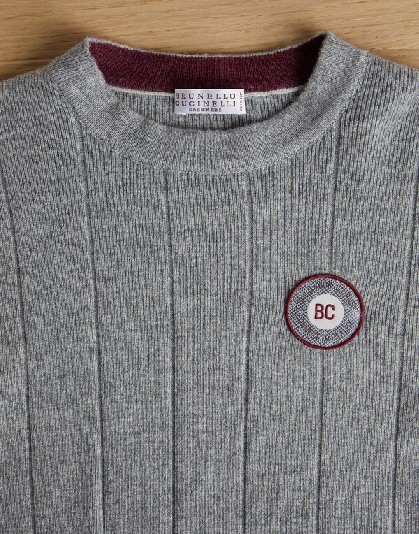 Wool, cashmere and silk sweater Grey Boy - Brunello Cucinelli 