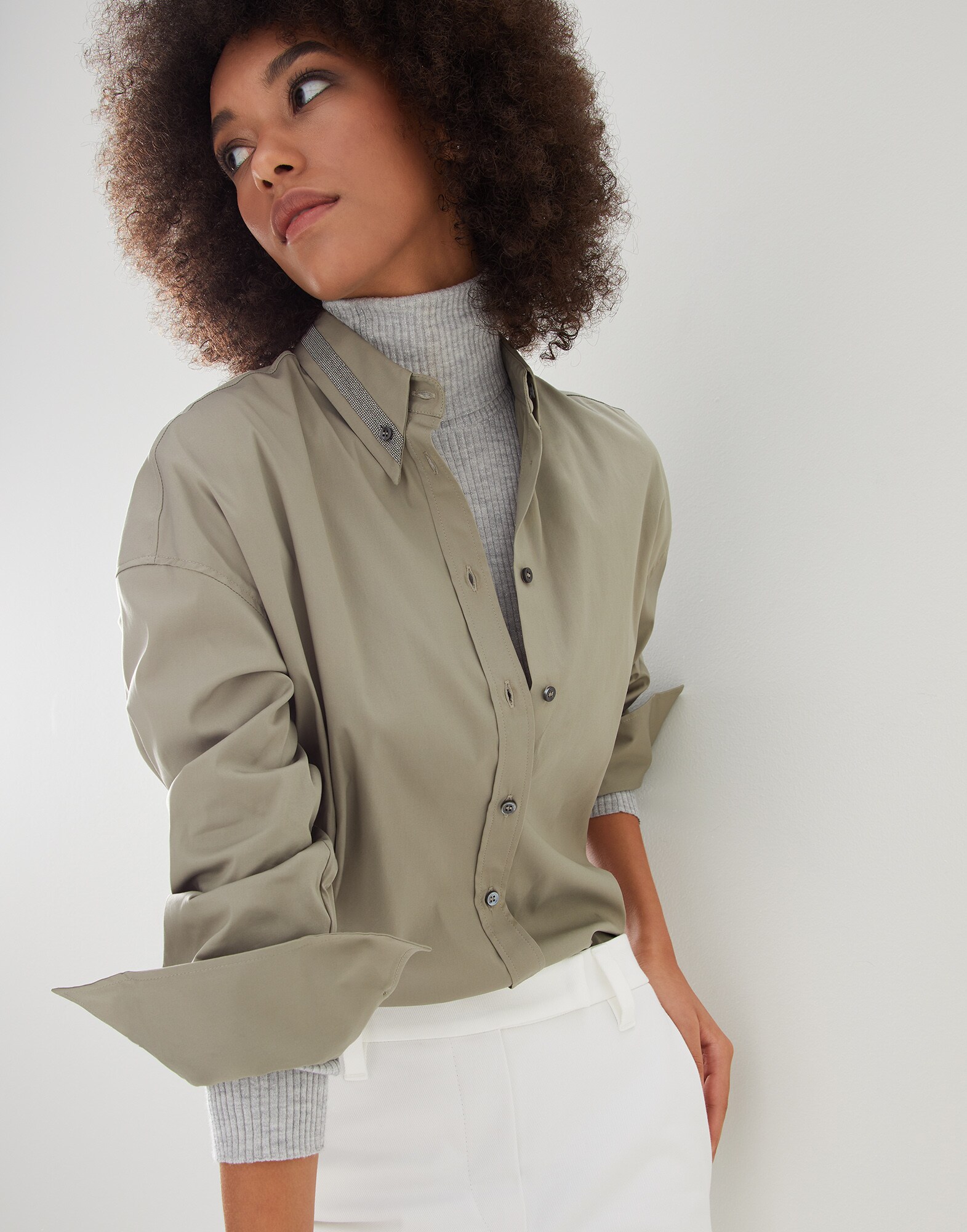 Cotton Shirt - Editorial view