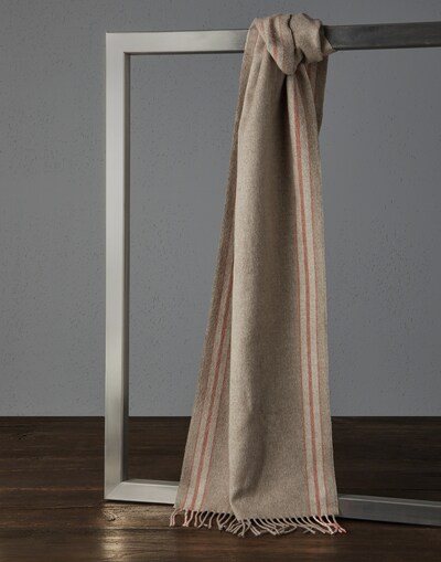 Silk scarf Brown Man - Brunello Cucinelli 