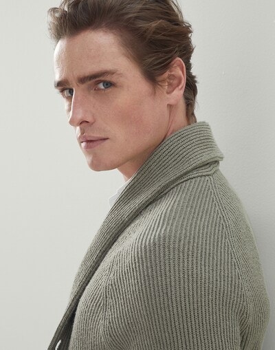 Button-front Cardigan - Detail view