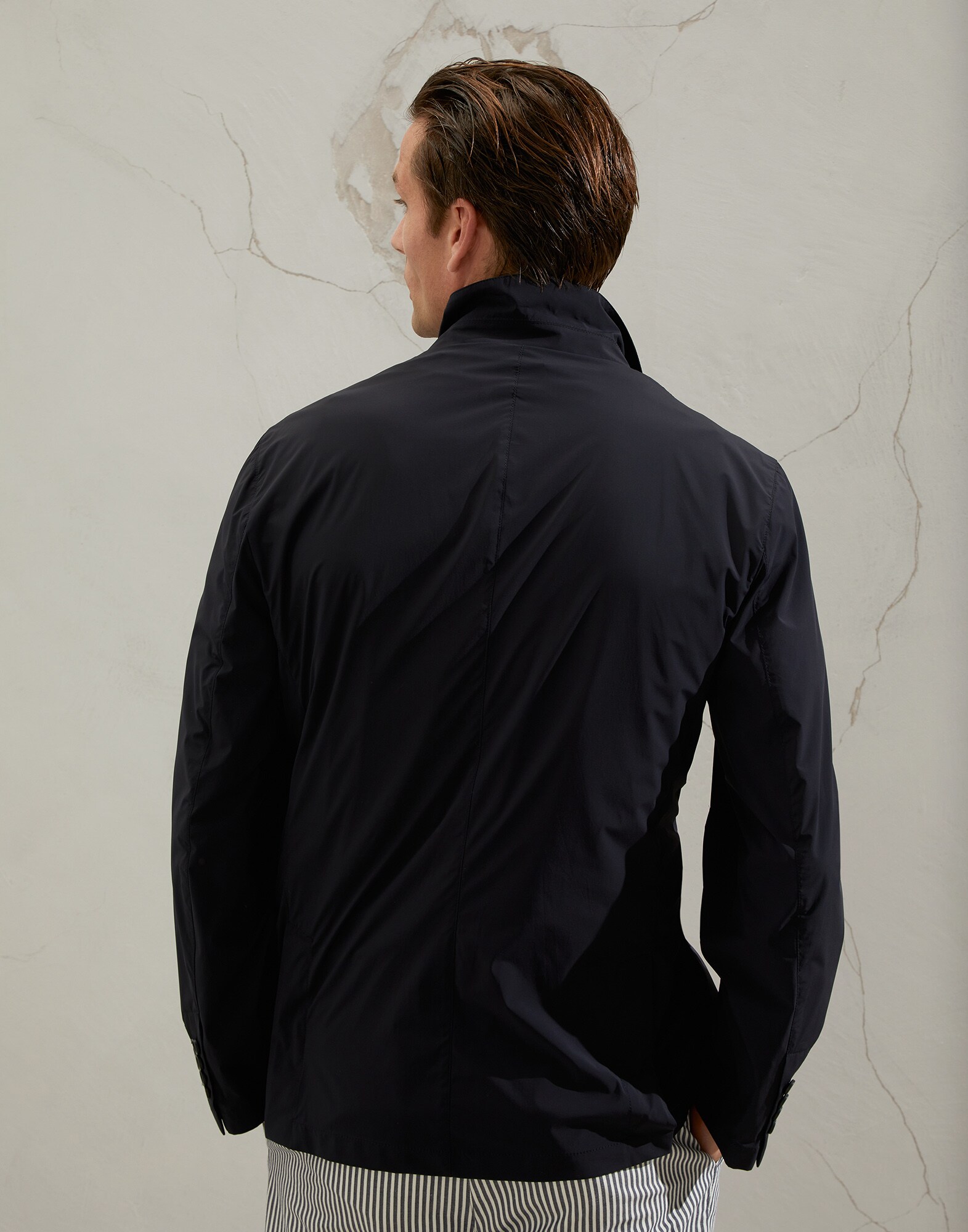 Jacket-style Outerwear - Back view