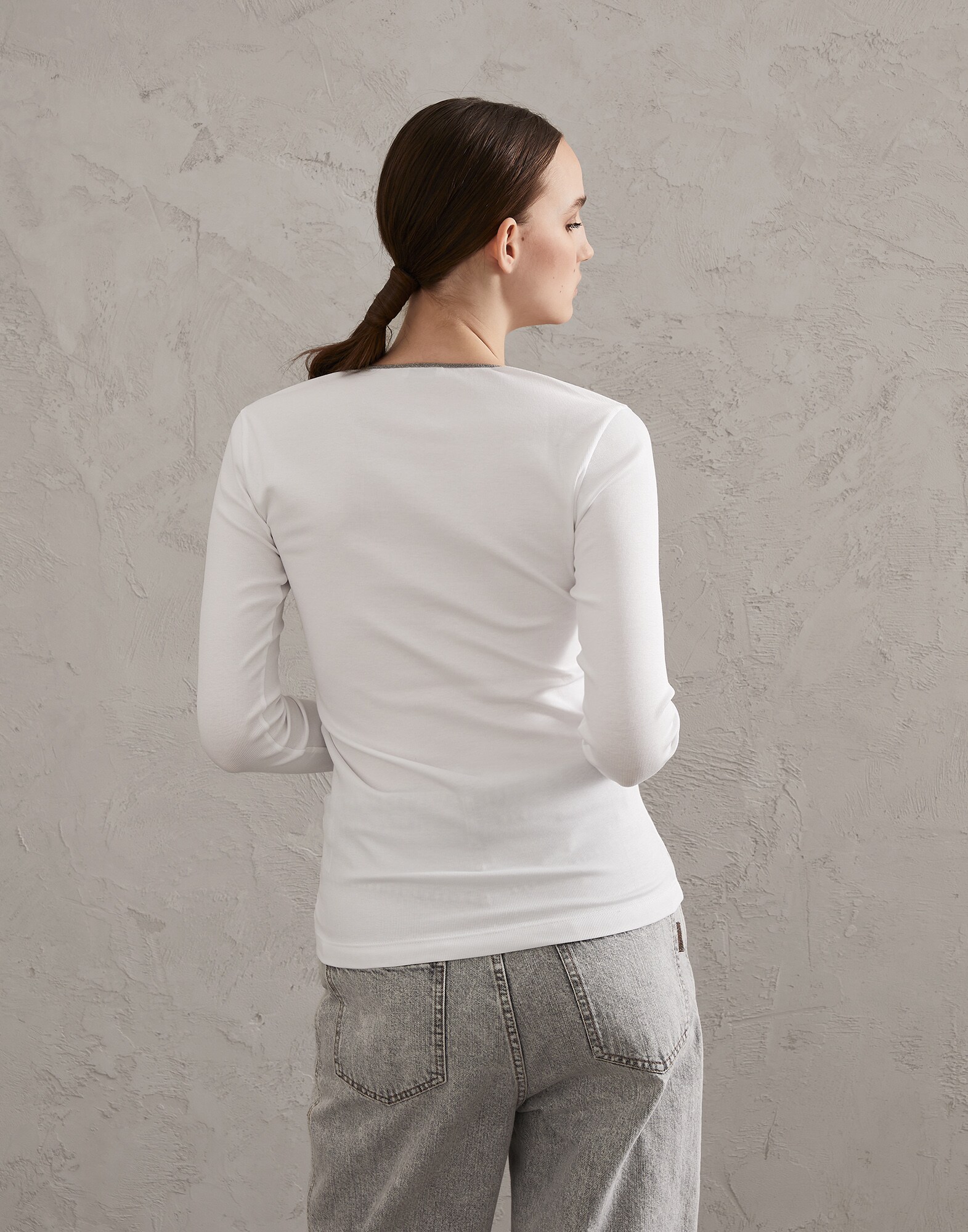 Long Sleeve T-Shirt - Back view