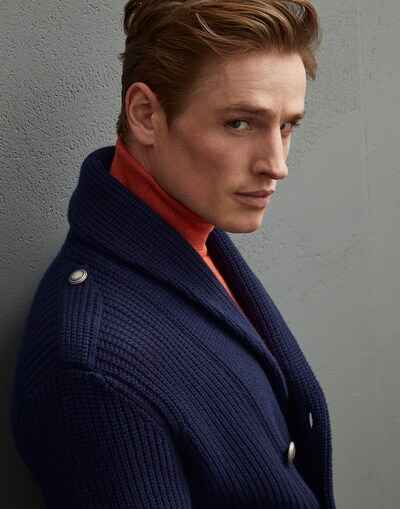 Button-front Cardigan - Detail view