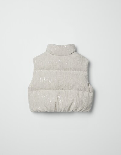 羽绒服 - 背面视角