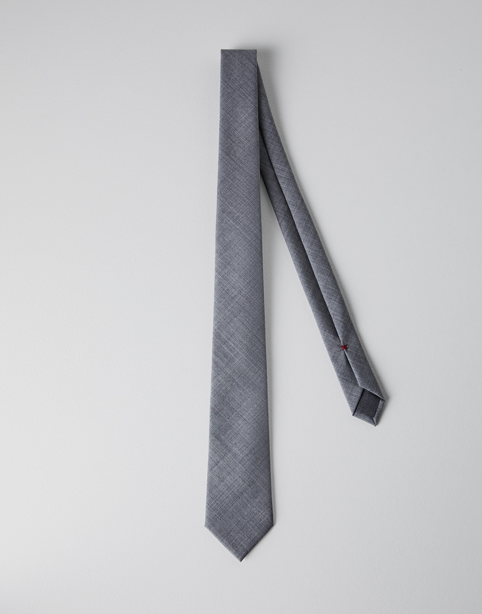 Wool necktie