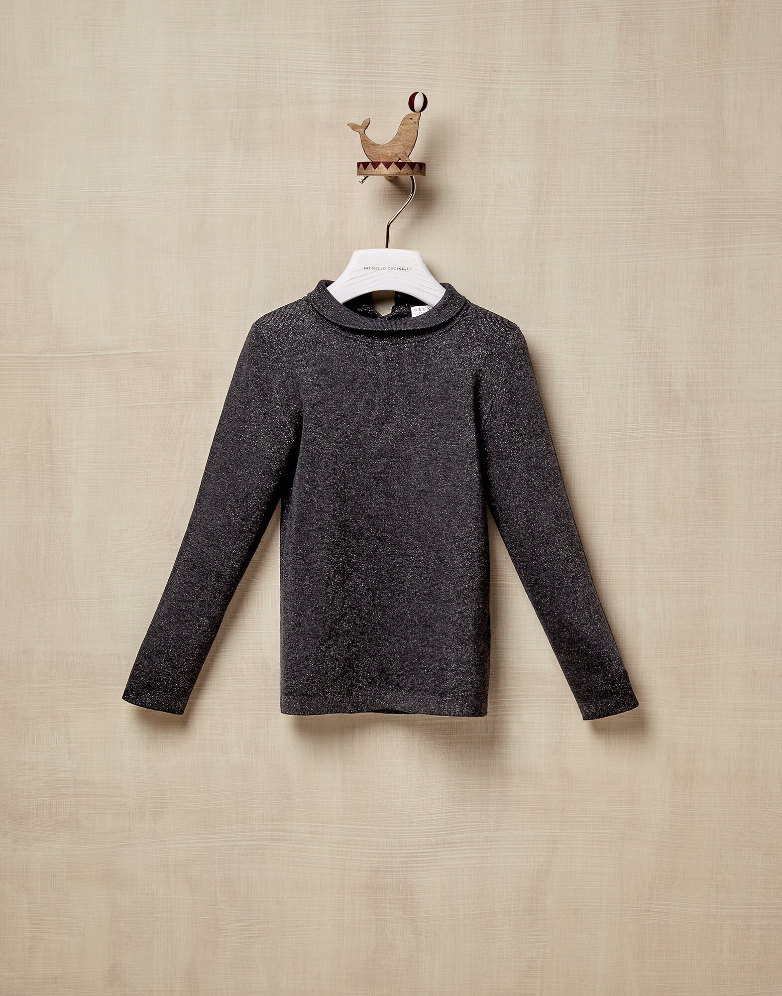 High Neck Sweater - Front view