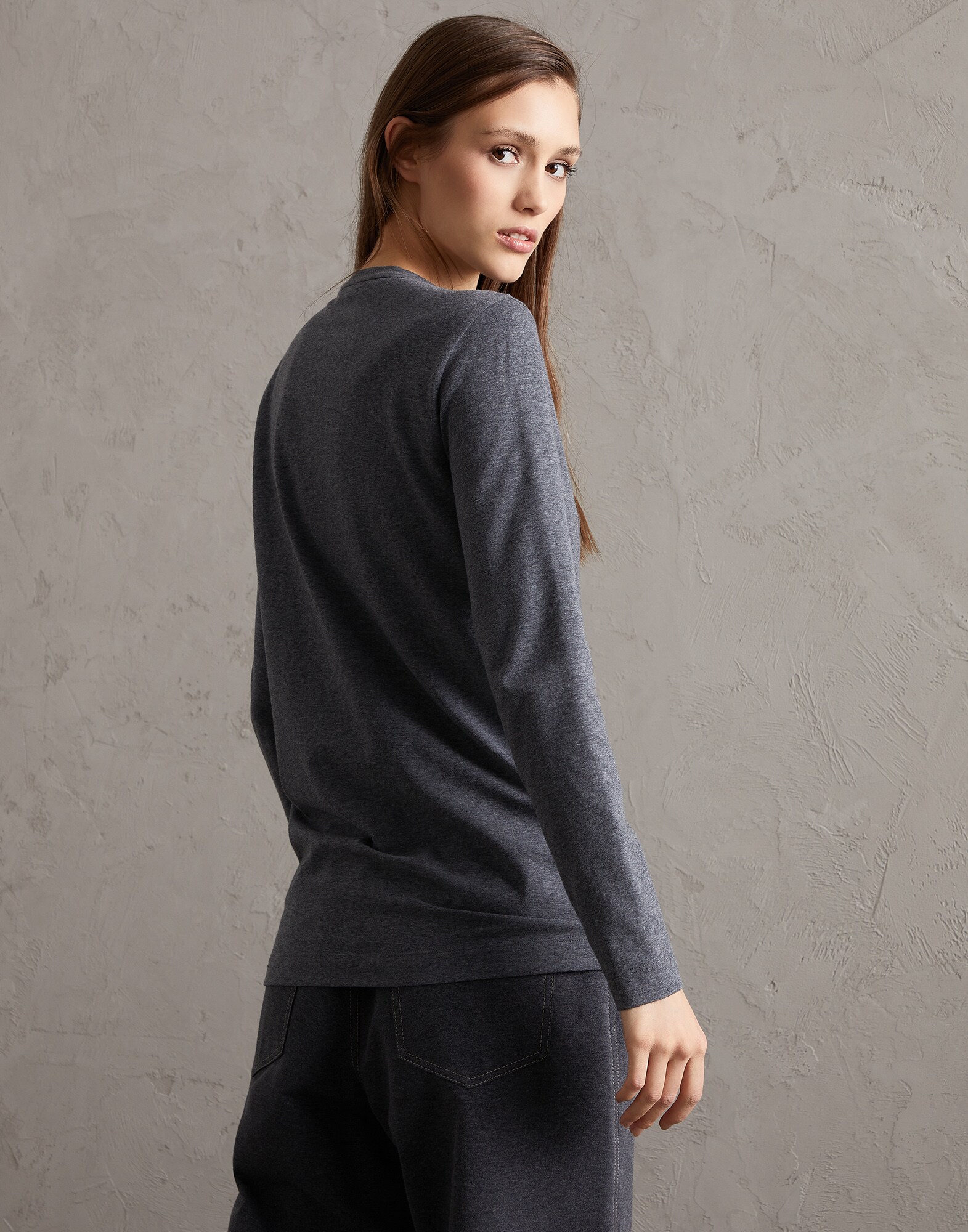 Long Sleeve T-Shirt - Back view