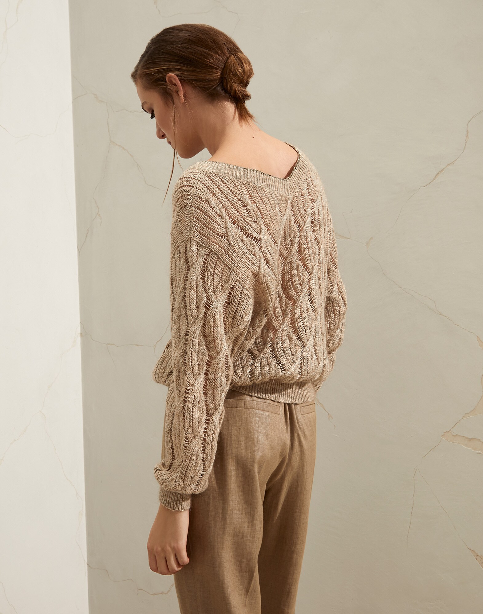 Scoop Neck - Back view