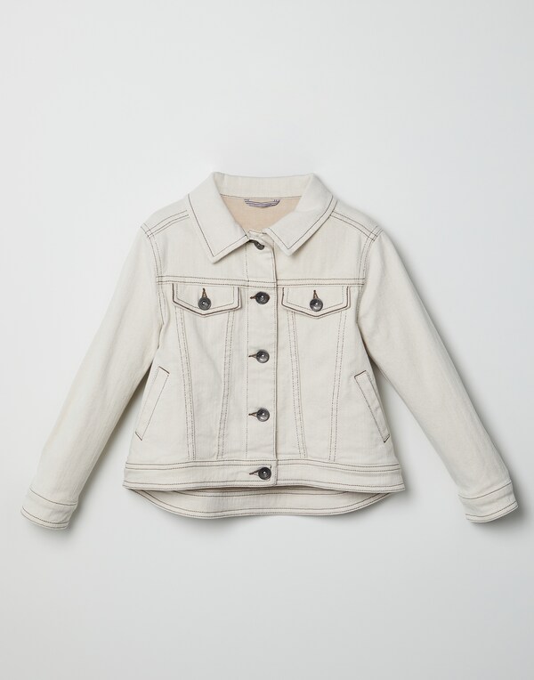 Denim jacket White Girl - Brunello Cucinelli 