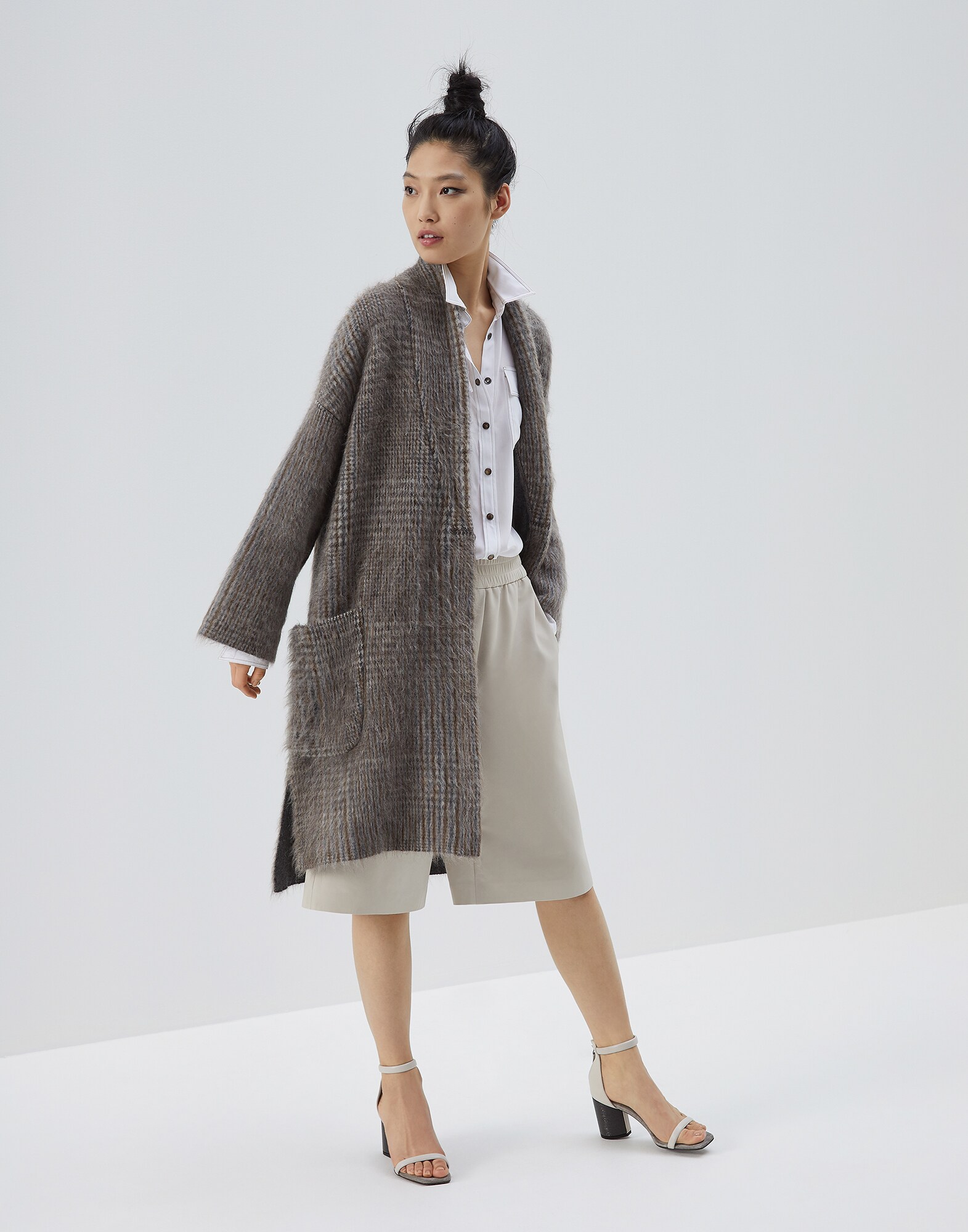 Knit Outerwear Lead Woman 3 - Brunello Cucinelli