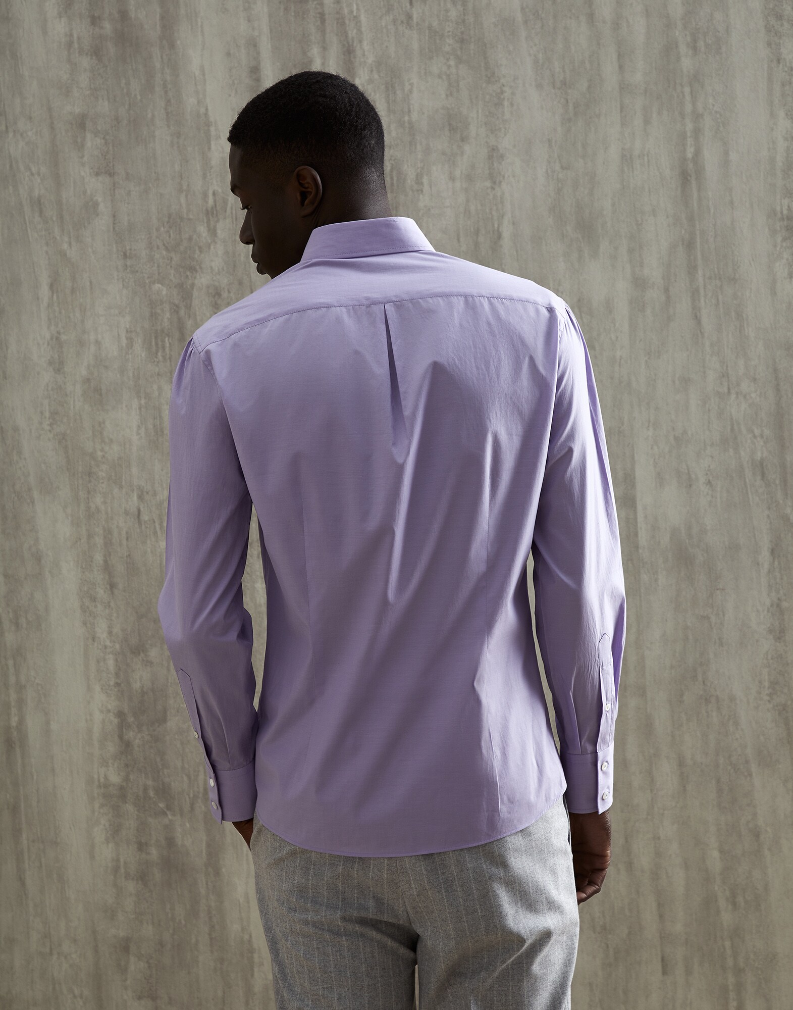 Cotton Shirt - Back view