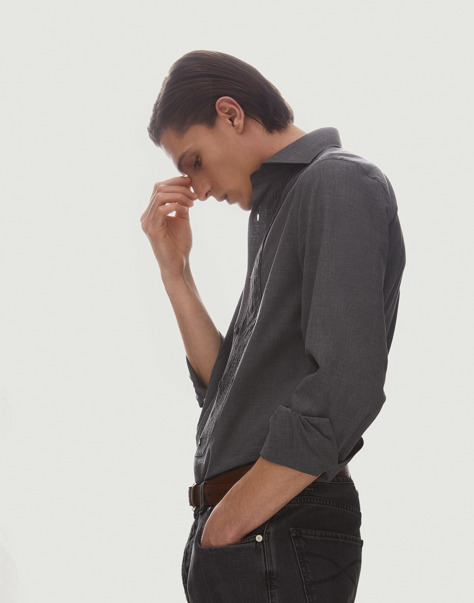 Tuxedo Shirt - Editorial view
